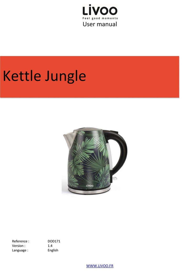 Livoo Jungle user manual