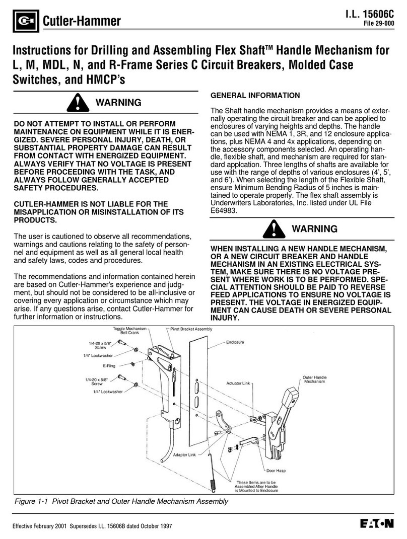 Cutler-Hammer Flex Shaft quick start guide