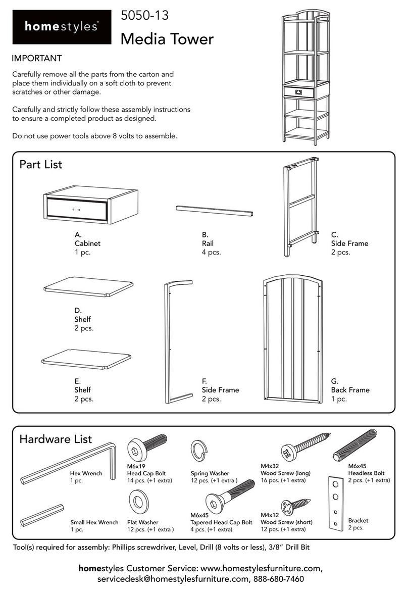 Home Styles 5050-13 manual