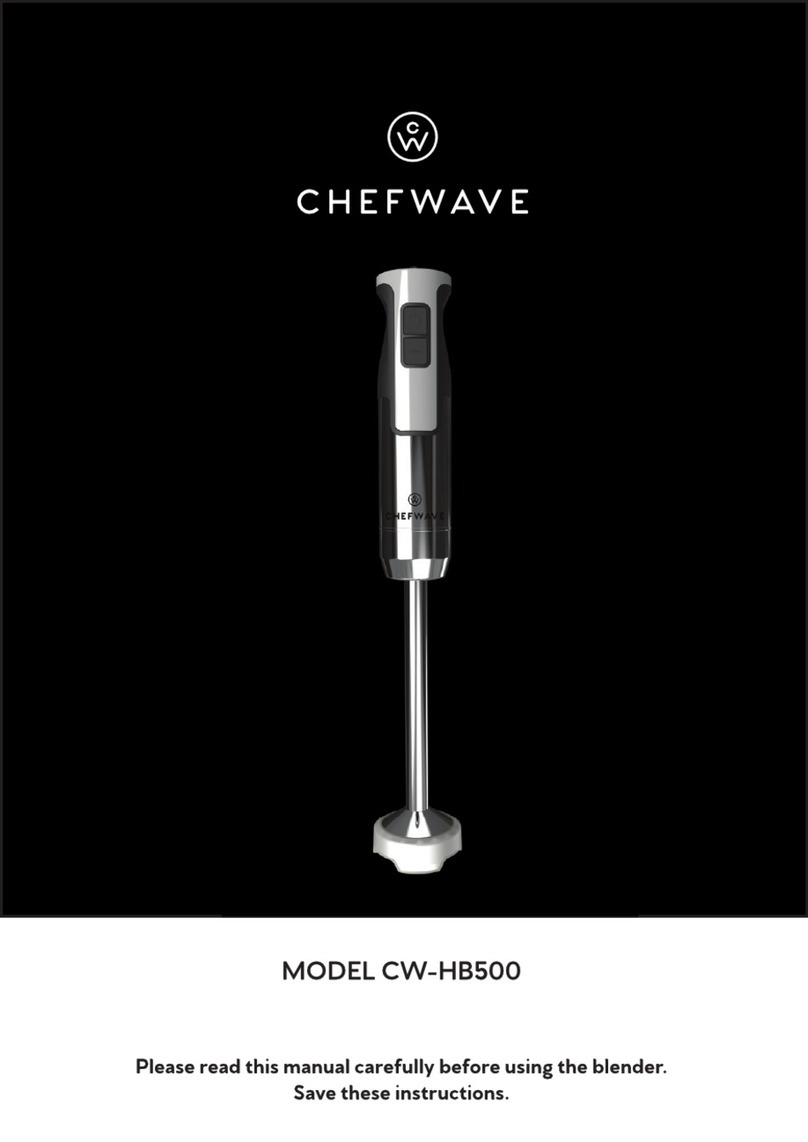 Chefwave CW-HB500 manual