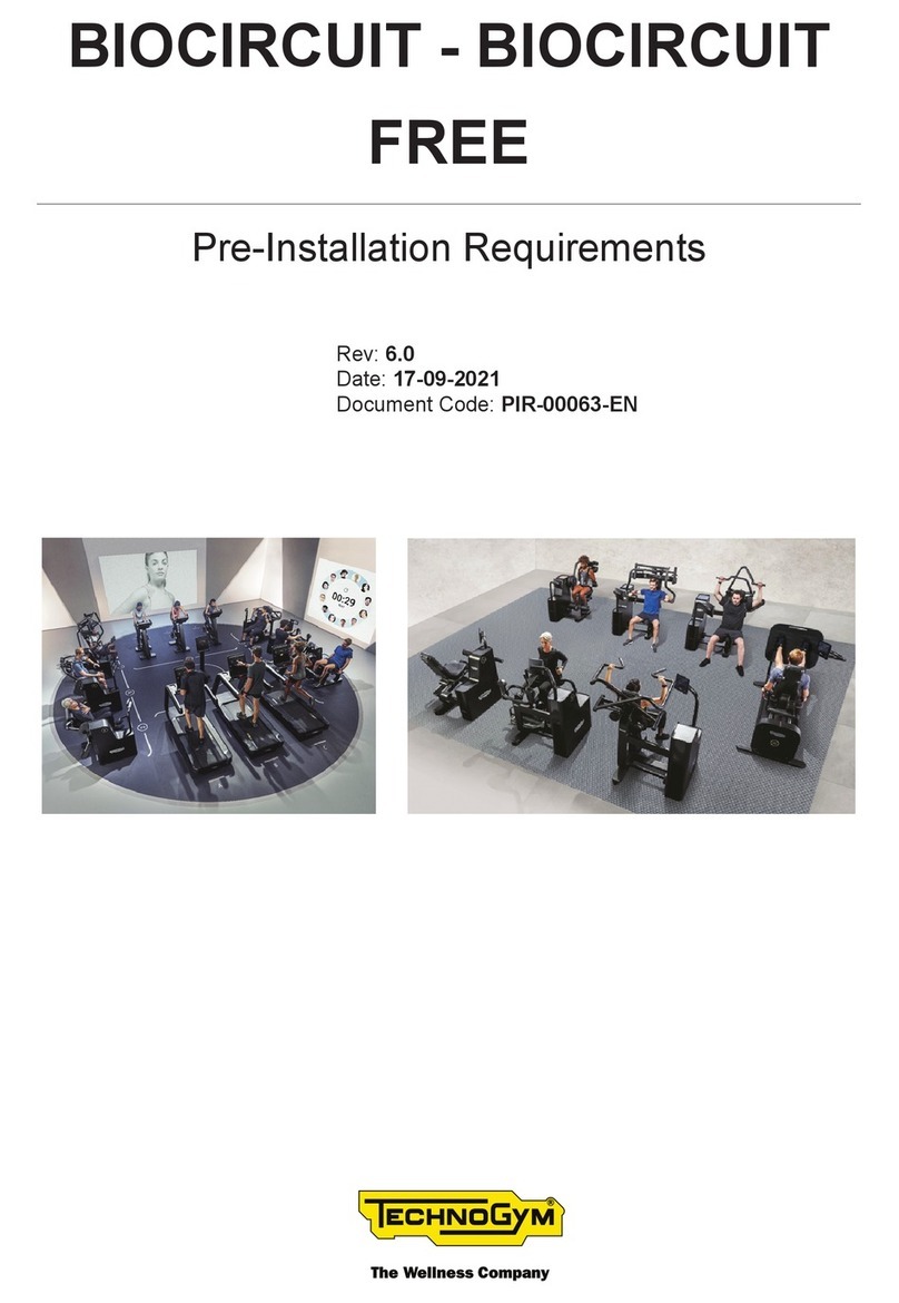 Technogym BIOCIRCUIT manual