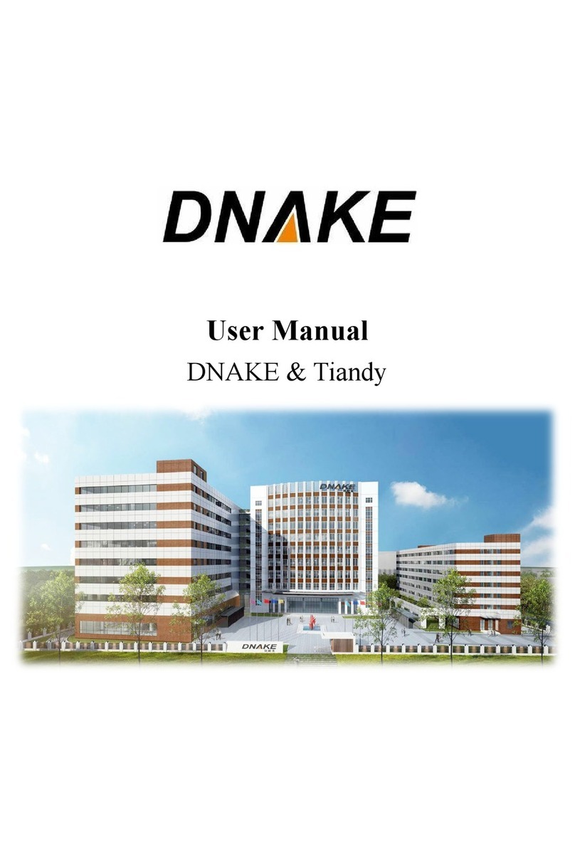 Dnake Tiandy TC-C35US User manual Dnake Tiandy TC-C35US User manual