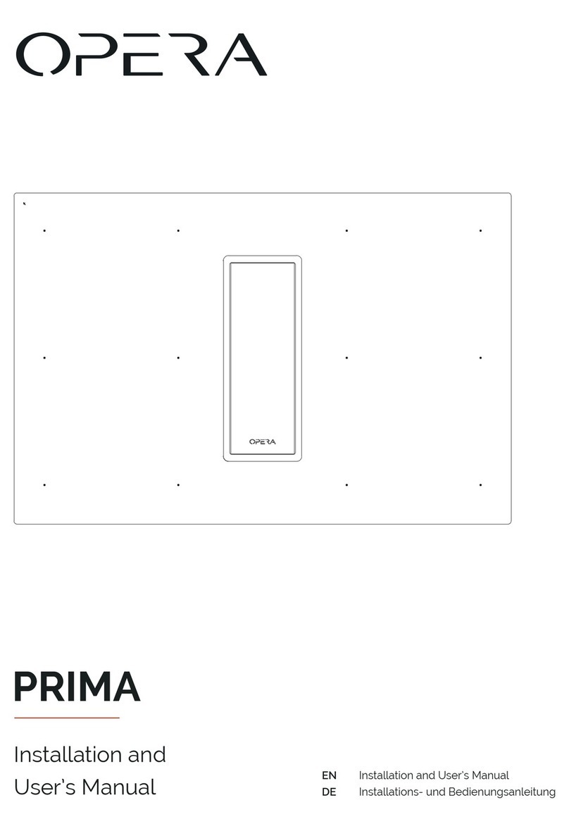 Opera PRIMA User manual
