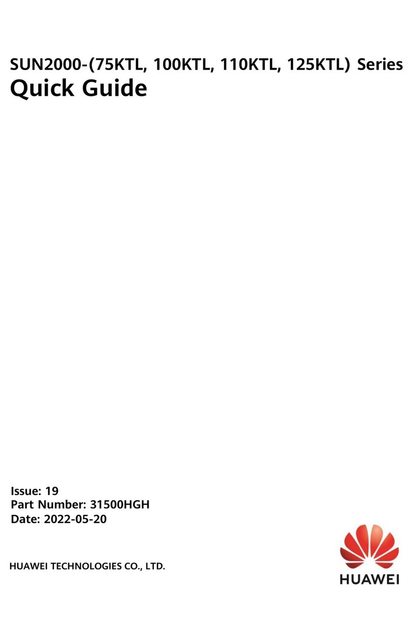 Huawei SUN2000-75KTL Series quick guide