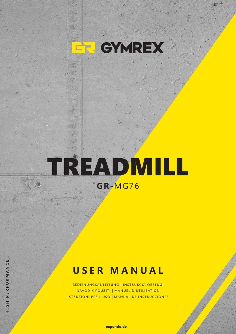 Gymrex GR-MG76 user manual