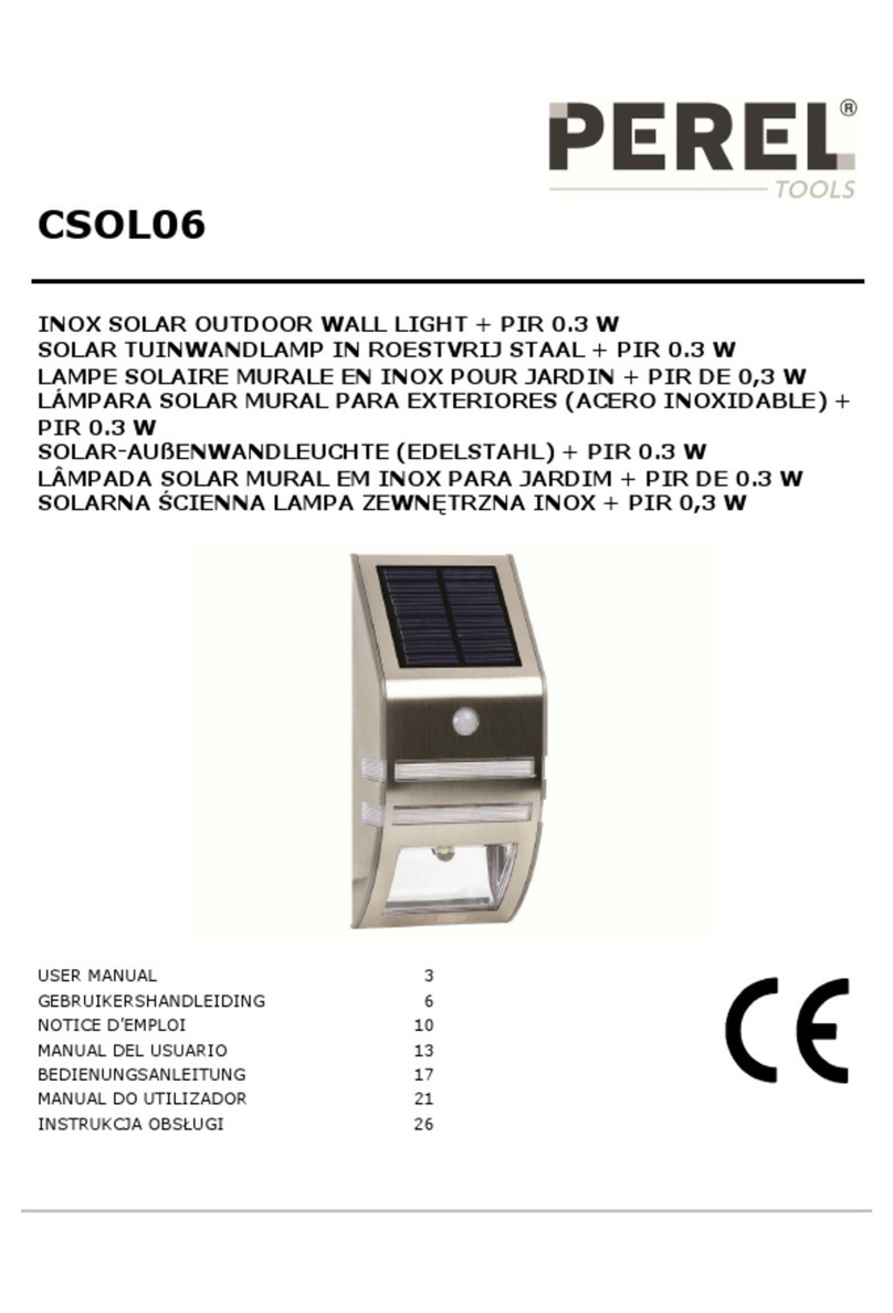 Perel CSOL06 user manual