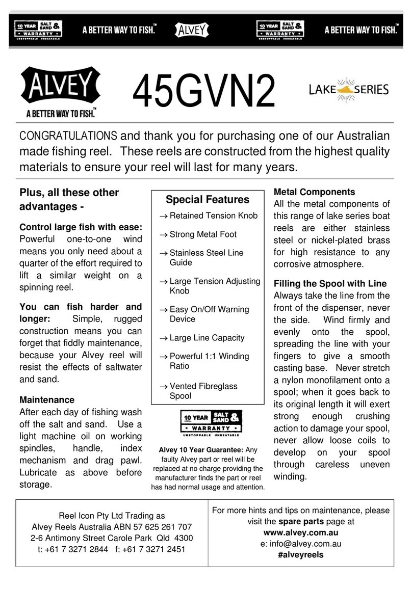 Alvey Lake Series User manual