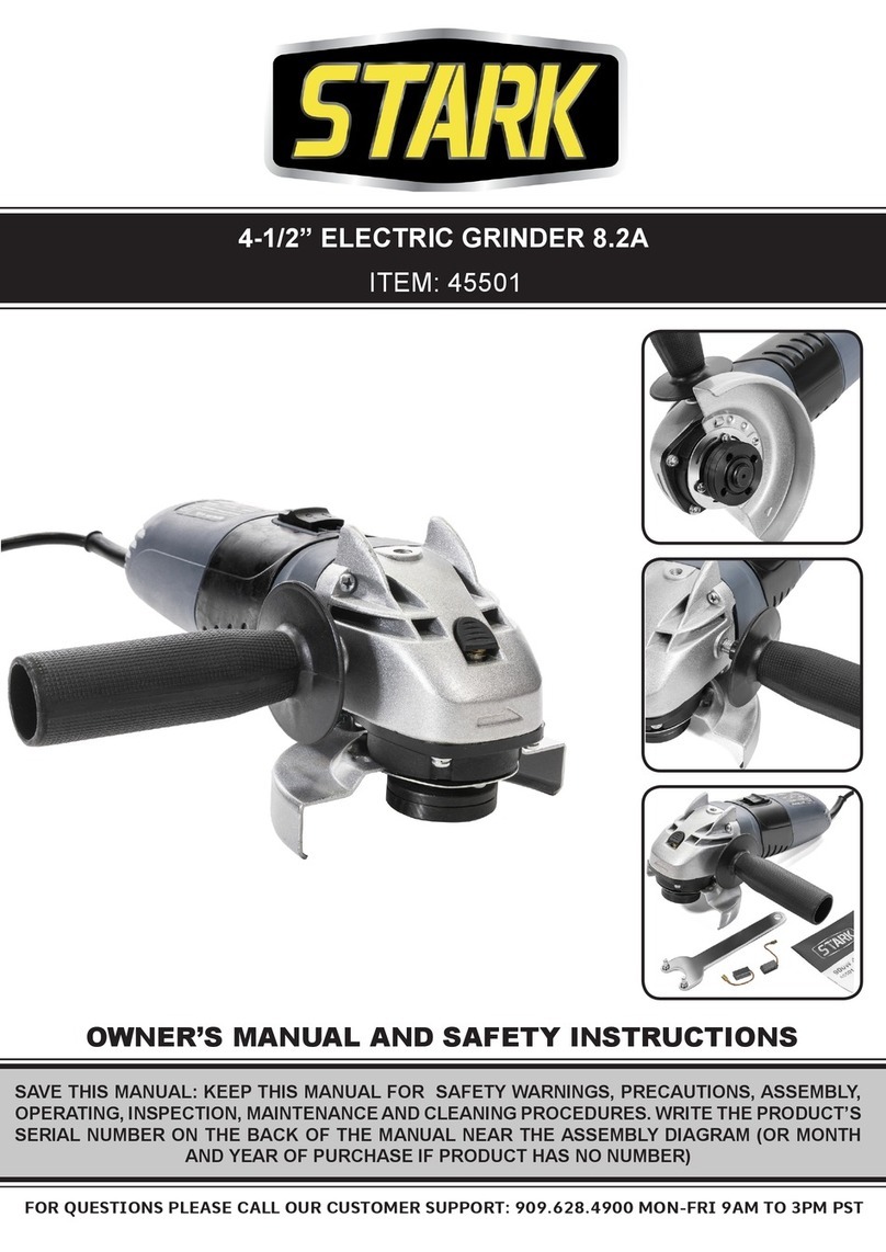 Stark 45501 Owner's manual and safety instructions
