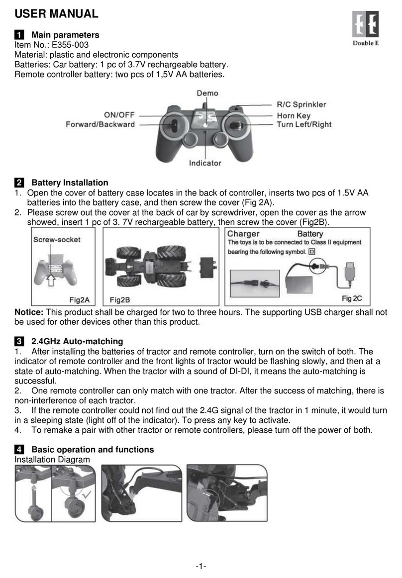 Double E E355-003 user manual Double E E355-003 user manual