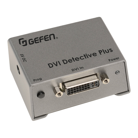 Gefen DVI Detective Plus user manual