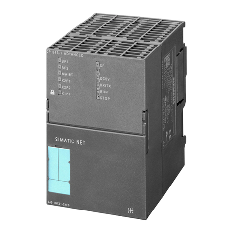 Siemens SIMATIC NET S7-300 User manual Siemens SIMATIC NET S7-300 User manual