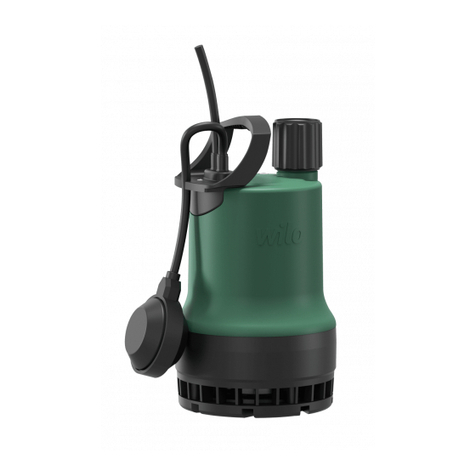 Wilo Drain TM 32 User manual