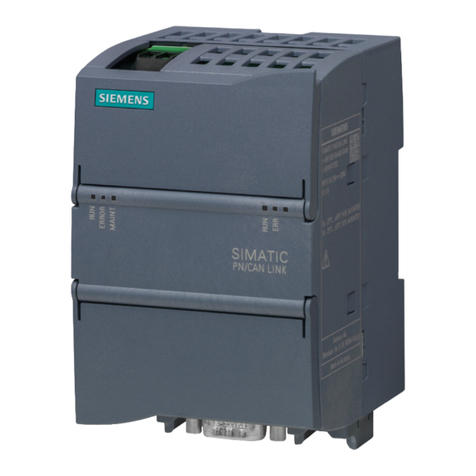 Siemens SIMATIC PN/CAN LINK User manual