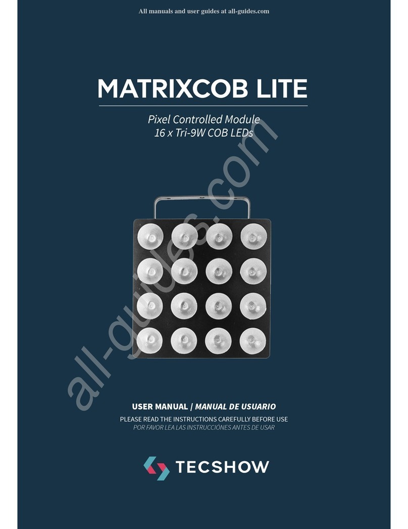 Ampro TECSHOW MATRIXCOB LITE user manual
