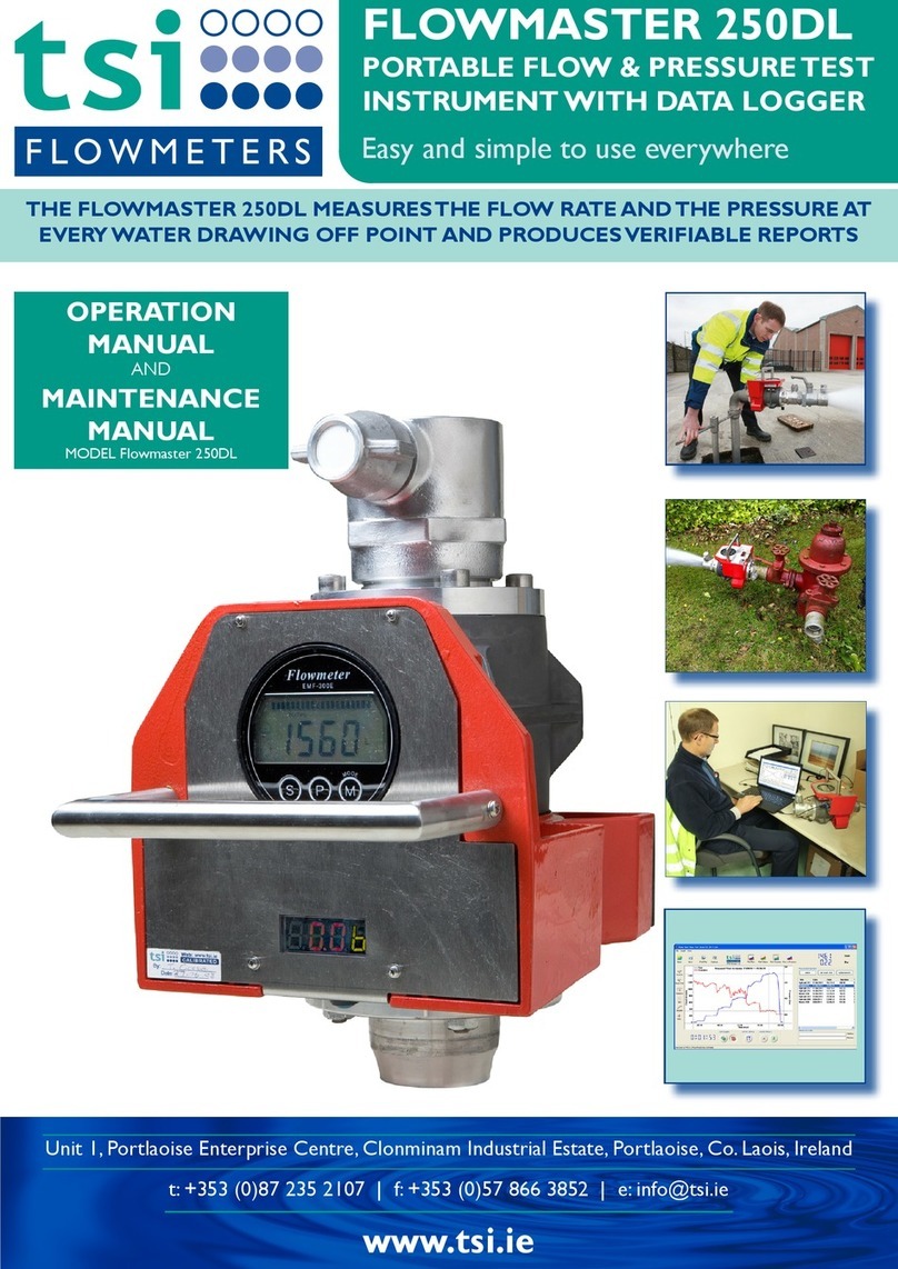 TSI Instruments Flowmaster 250DL Guide