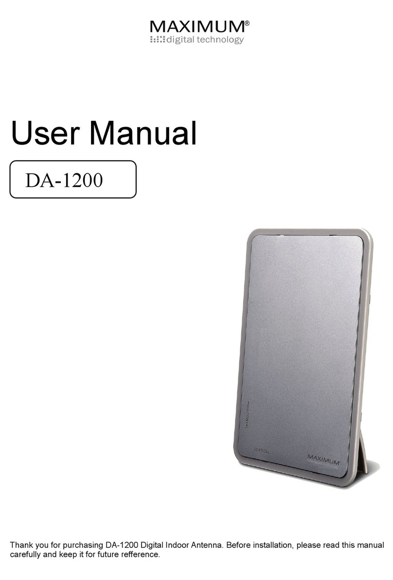 Maximum DA-1200 User manual