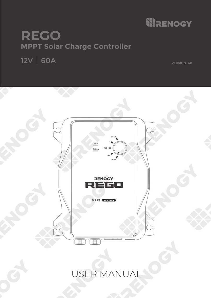 Renogy REGO RCC60REGO-US User manual Renogy REGO RCC60REGO-US User manual