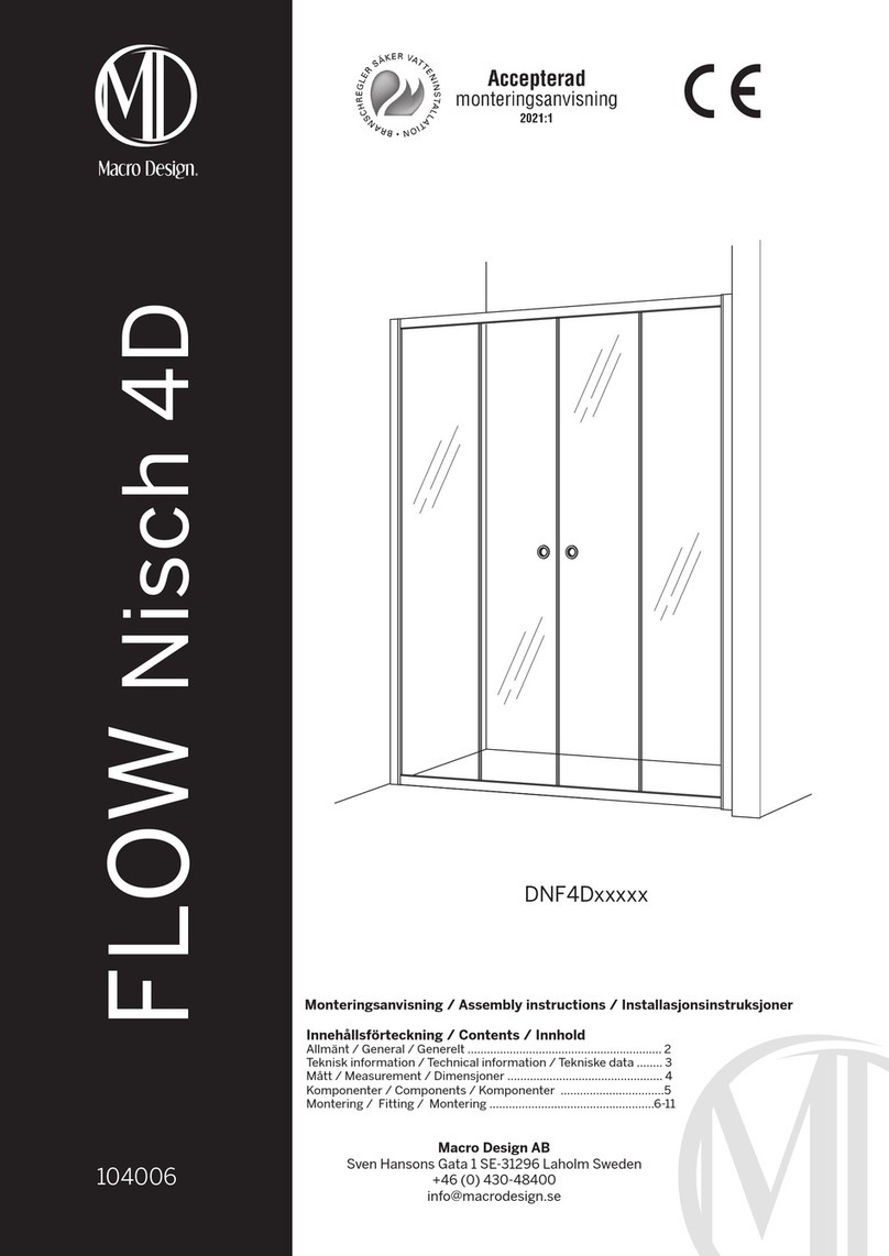 Macro Design FLOW Nisch 4D DNF4D Series User manual Macro Design FLOW Nisch 4D DNF4D Series User manual