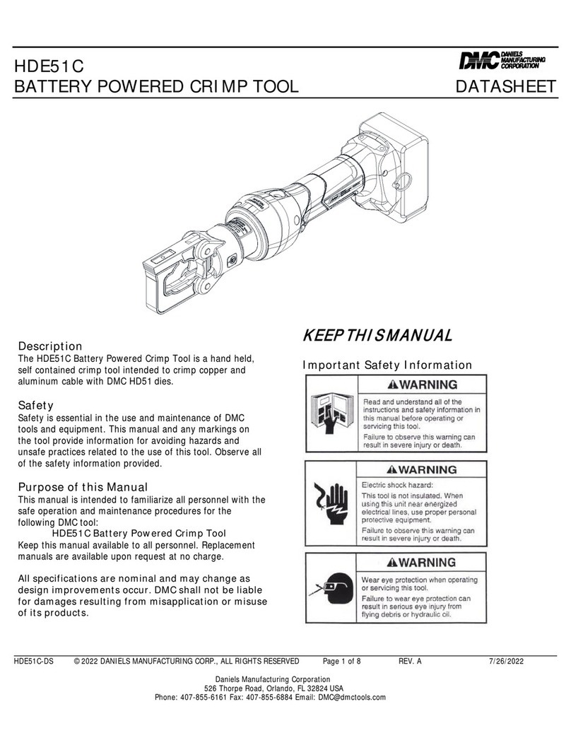 DMC HDE51C User manual