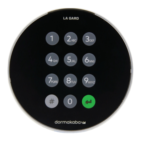 Dormakaba LA GARD 700 Series operating instructions