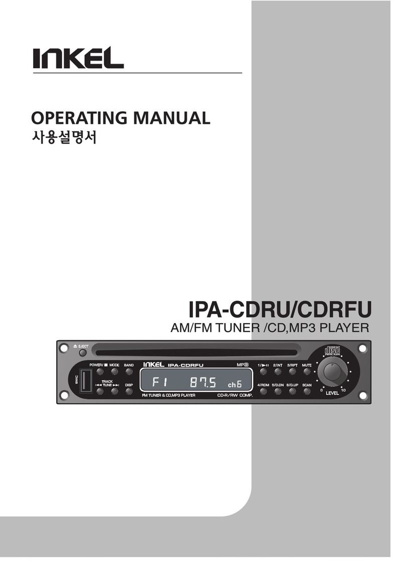 Inkel IPA-CDRU operating manual