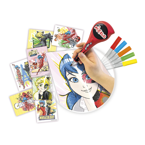 Lansay ZAG HEROEZ Miraculous Pixelo User manual