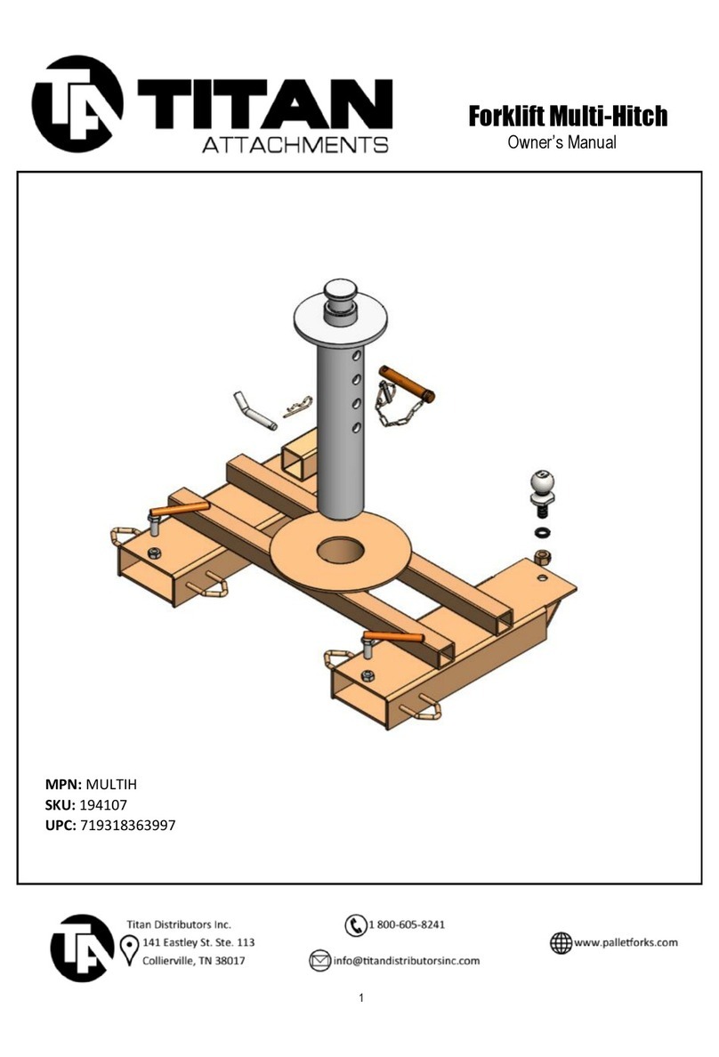 Titan Attachments MULTIH owner's manual