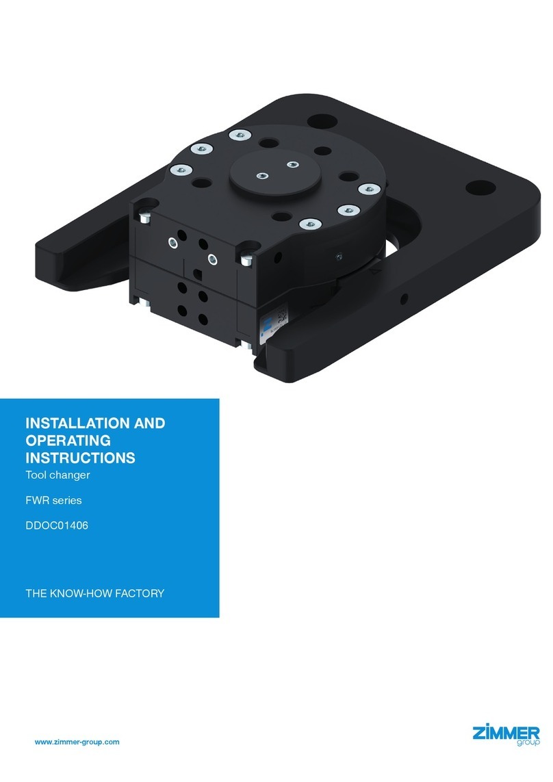 Zimmer FWR Series Installation and operating instructions