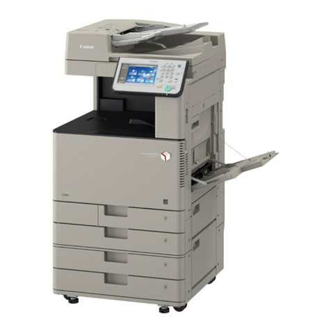 Canon imageRUNNER ADVANCE C3330 Series Use and care manual