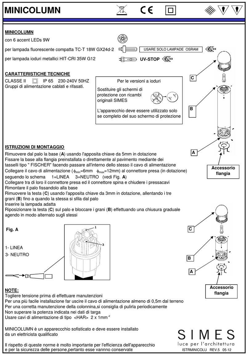 SIMES MINICOLUM User manual