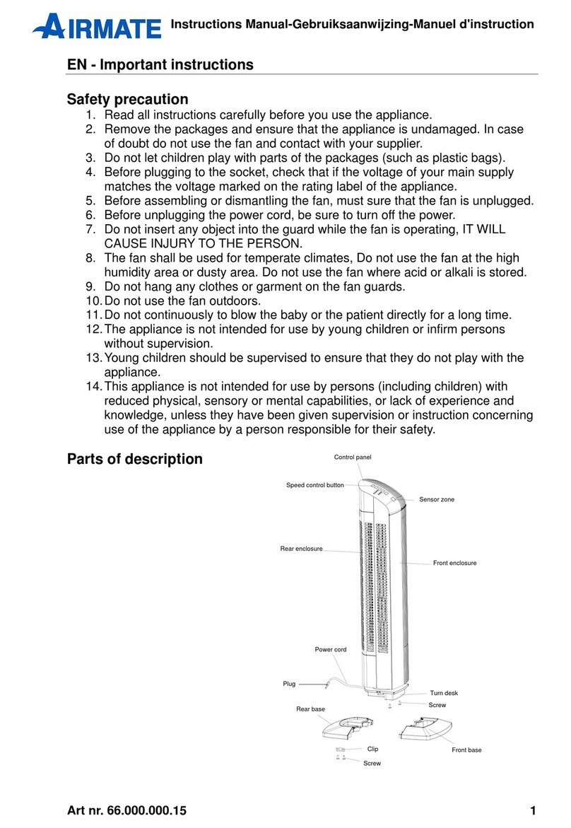 Air Mate 66.000.000.15 instruction manual