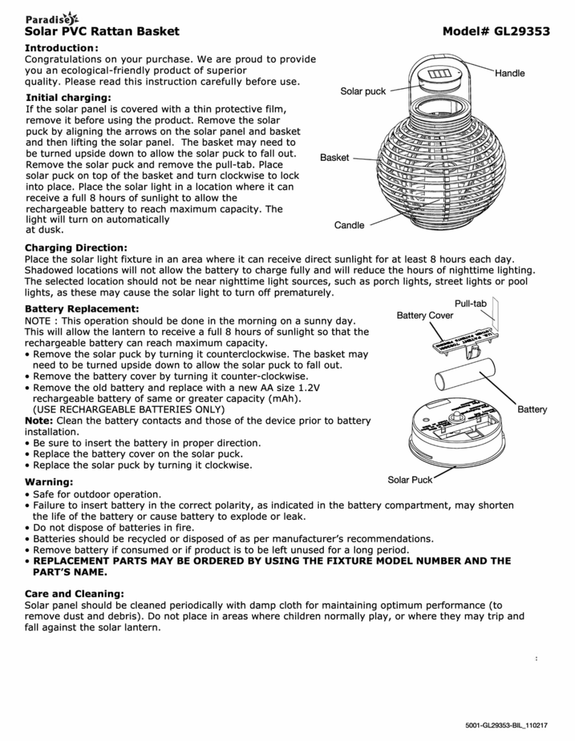 Paradise Datacom GL29353 User manual