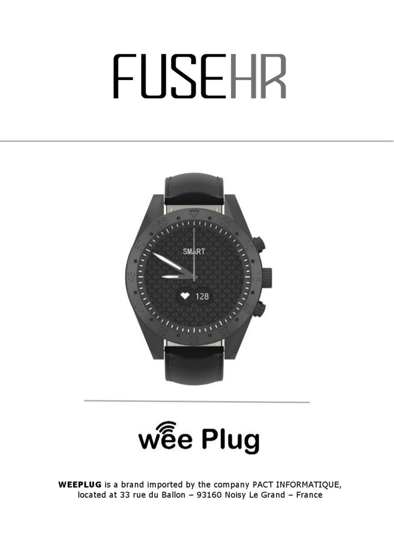 WEEPLUG FUSE HR User manual