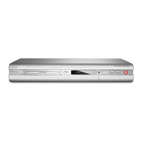 Philips DVDR3305/02 User manual