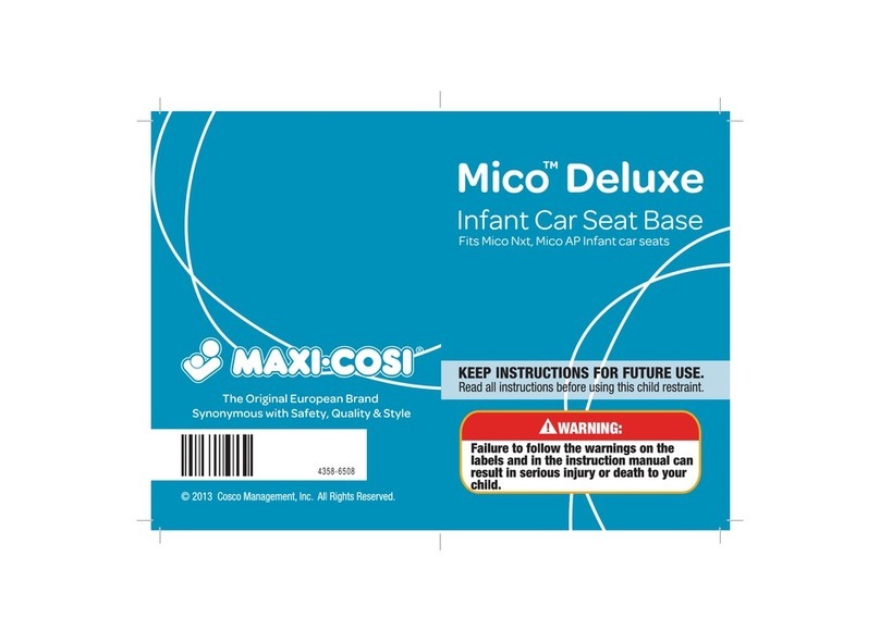 MaxiCosi Mico Deluxe User manual MaxiCosi Mico Deluxe User manual