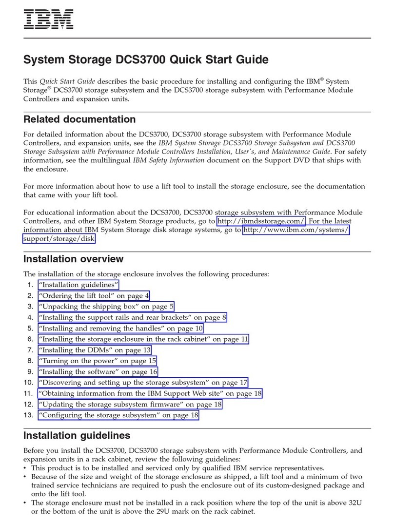IBM DCS3700 User manual