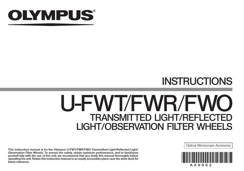 Olympus U-FWT User manual