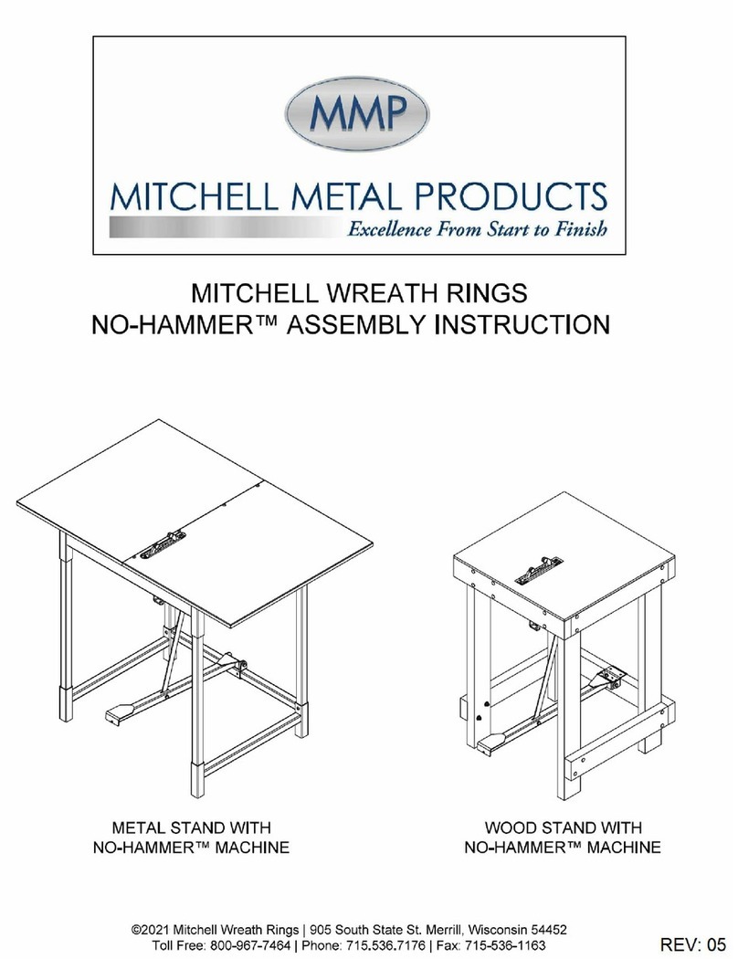 MMP NO-HAMMER Assembly instructions