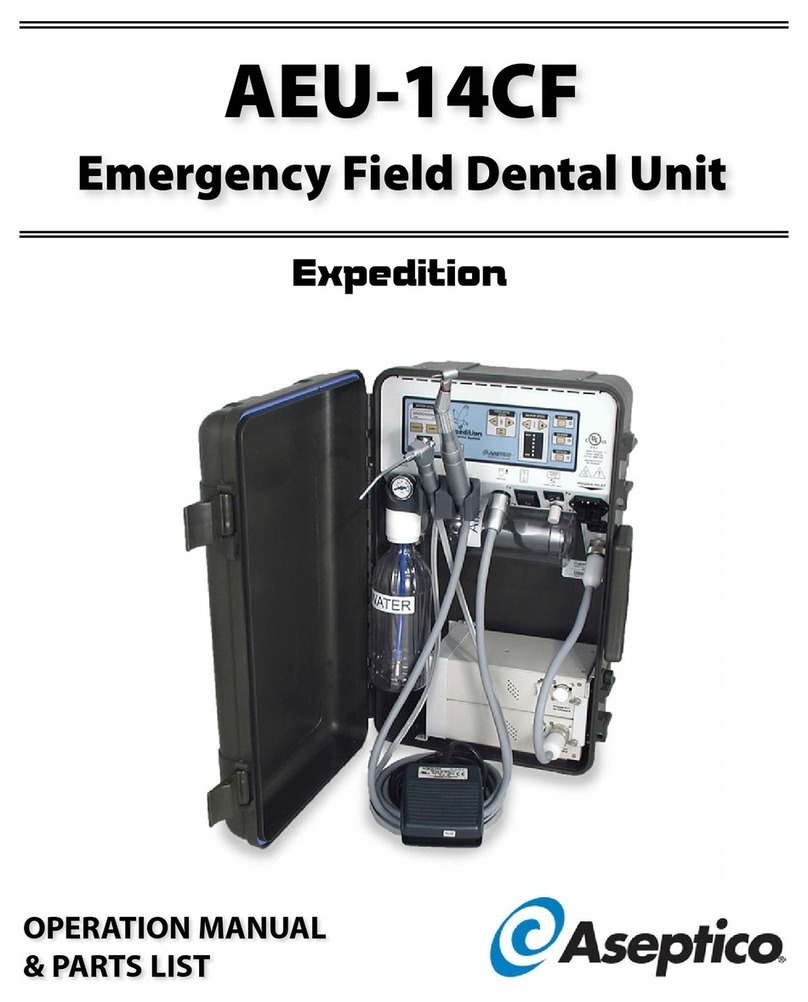 Aseptico AEU-14CF User manual