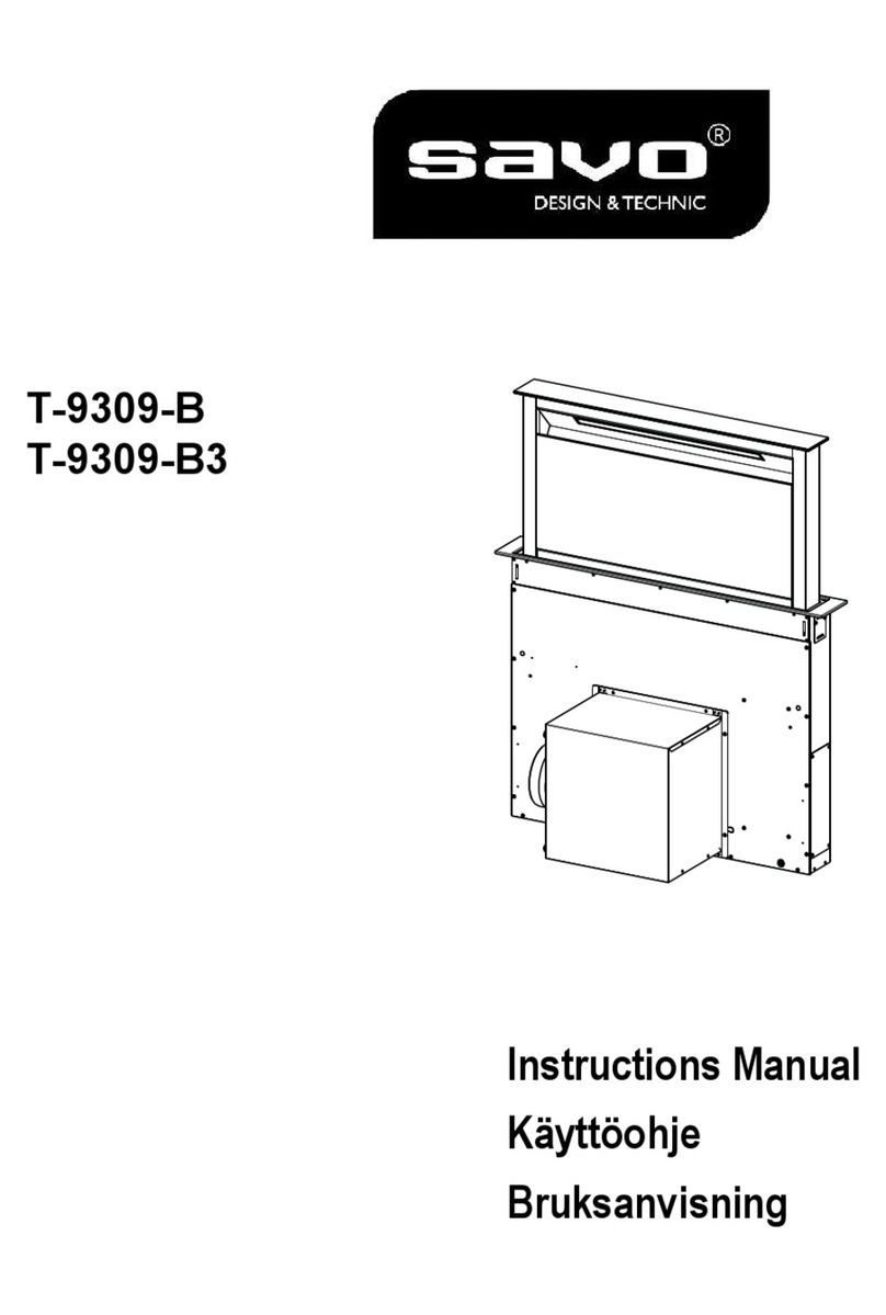 Savo T-9309-B instruction manual