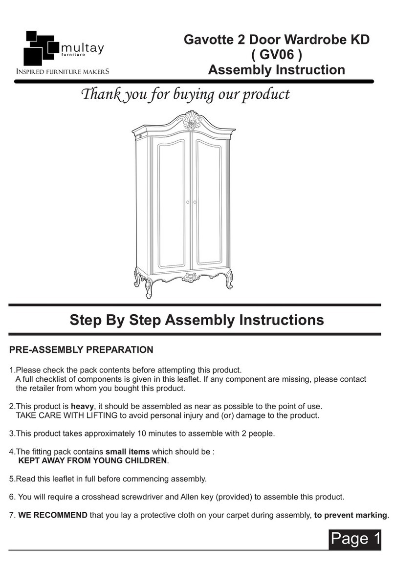 Multay Gavotte GV06 User manual Multay Gavotte GV06 User manual