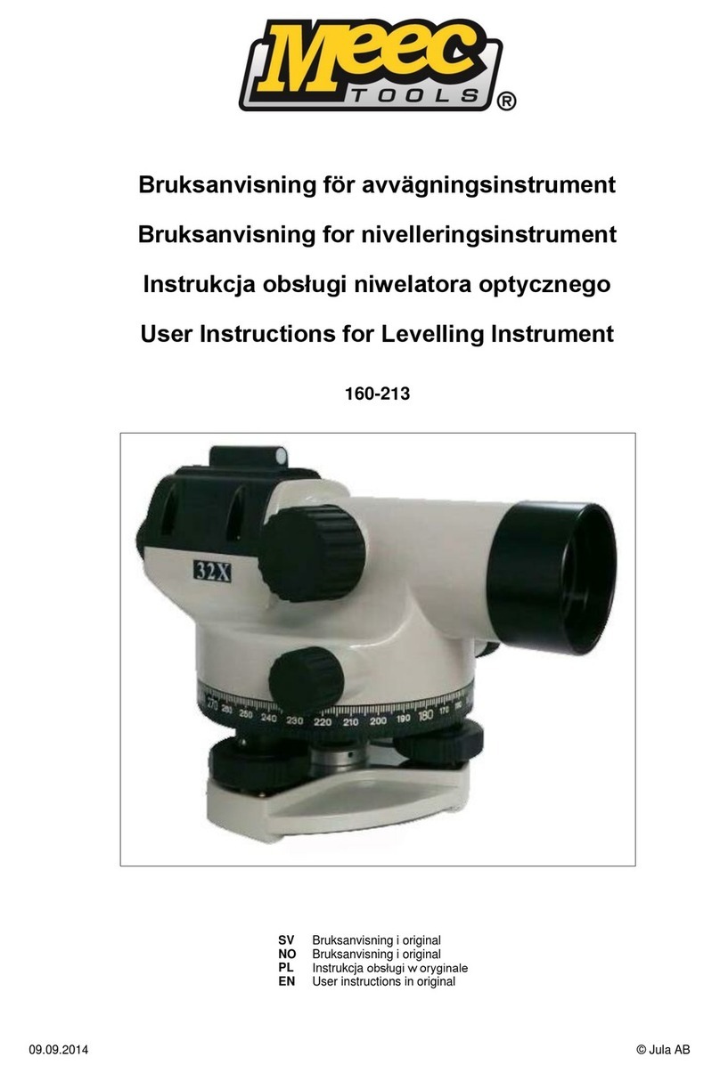 Meec 160-213 User instructions