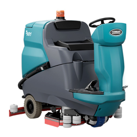 Tennant T981 Operator's manual