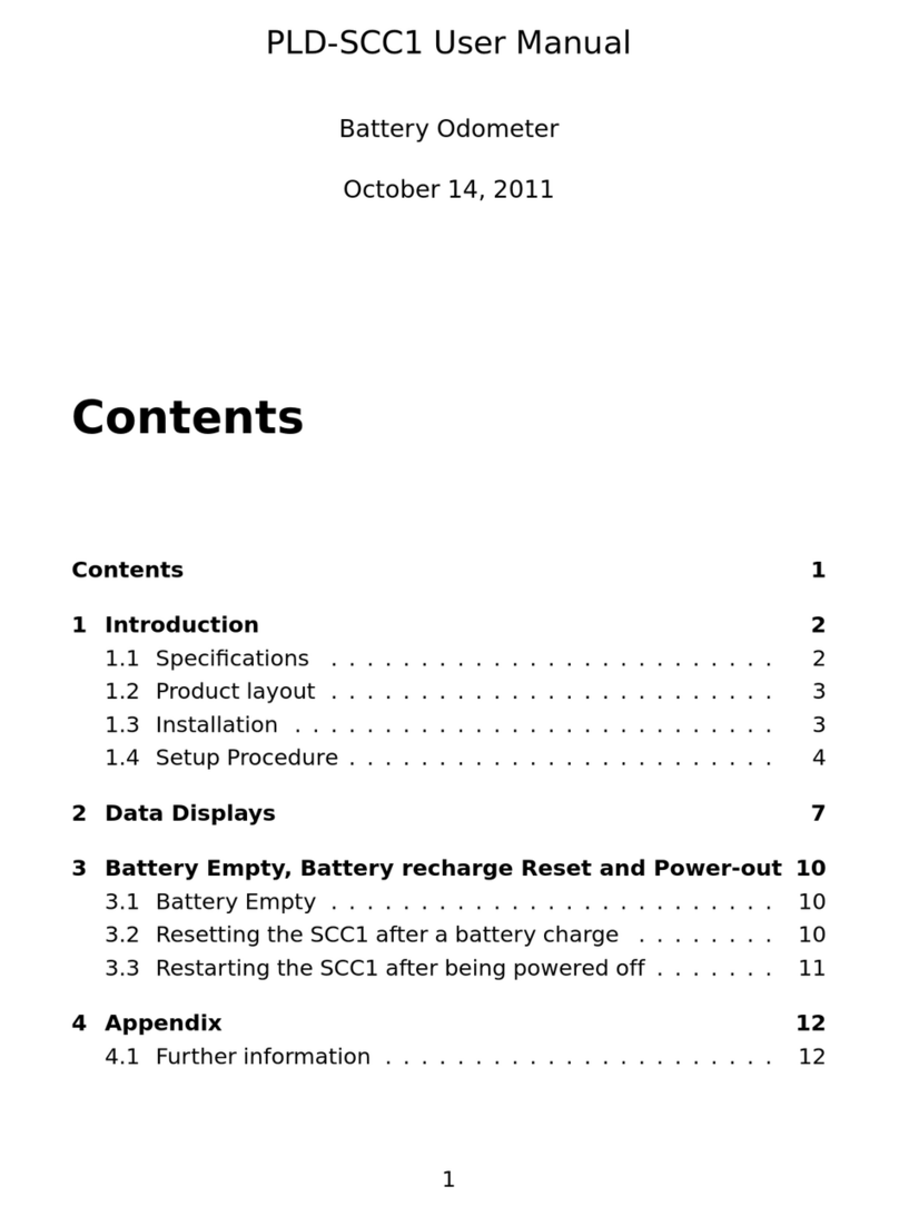 RC Groups PLD-SCC1 user manual