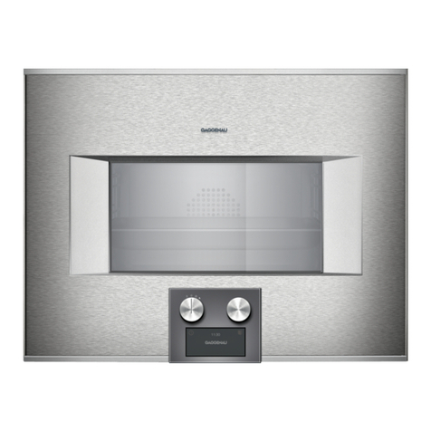 Gaggenau BS45.111 User manual