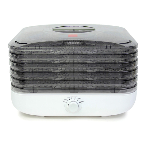 Cook's Companion Turbo Food Dehydrator manual