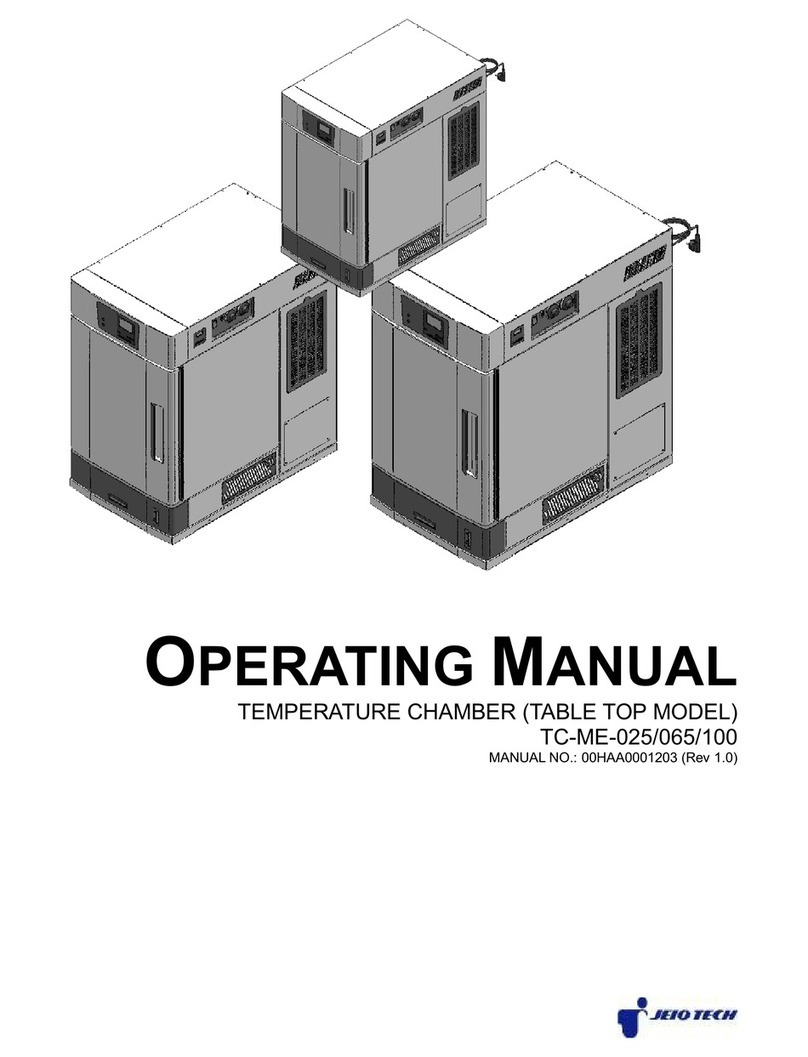 Jeio tech TC-ME-025 operating manual