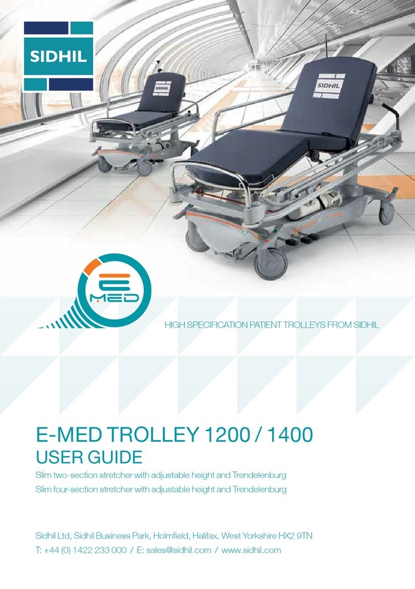 sidhil E-Med 1200 user guide