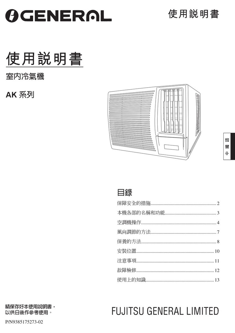Fujitsu General AK Series User manual