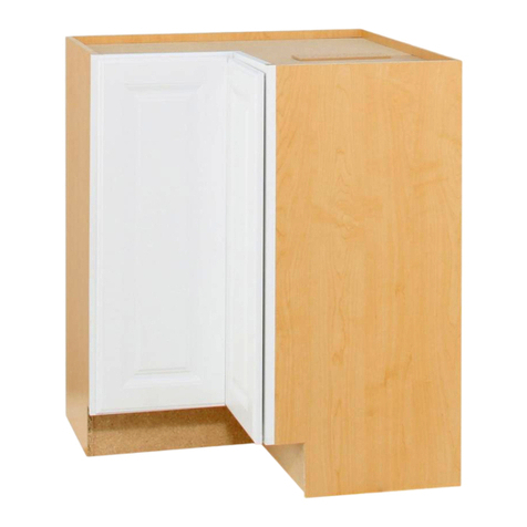 HAMPTON BAY Lazy Susan KBLS36-SW User manual